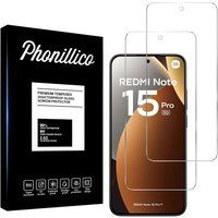 Phonillico® Verre Trempé pour Xiaomi Redmi Note 15 PRO 5G [Pack 2] Film Vitre Protection Ecran