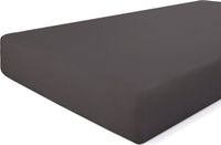 Walra Hoeslaken Crispy Cotton - 140x200 cm - Antraciet