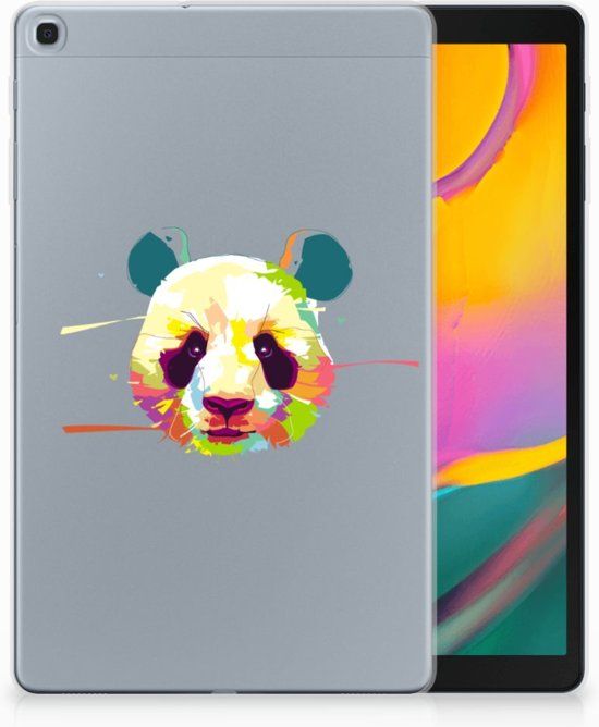 B2Ctelecom Samsung Galaxy Tab A 10.1 (2019) Tablethoesje Design Panda Color