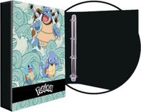 CYPBrands Pokemon - Squirtle Wartotle Blastoise Evolution - A4 Ringband Multomap - 4-rings