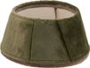 Merkloos / Sans marque Koopman International Kerstboomrok 55 cm faux fur groen