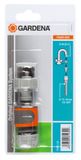 Gardena 18285-20 Waterslangkoppeling - Grijs/Oranje - 3/4" - 1 stuk