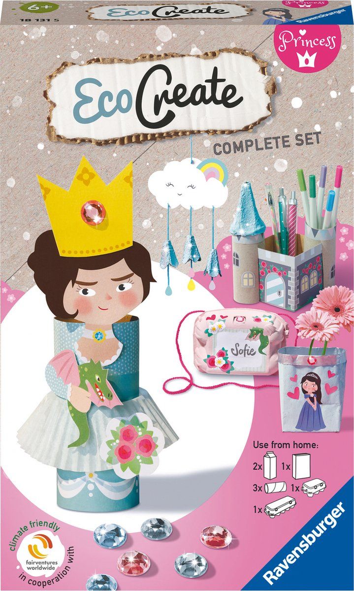 Ravensburger Eco Create Princess - Multicolor - Cardboard