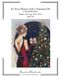 Art Bol Art Deco Woman with a Christmas Gift Cross Stitch Pattern - Large Size Edition