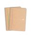 Oxford Touareg Notitieboek A5 Kleine Ruitjes 5mm 100 Pagina's Gekleurd Gerecycled Papier 2 Stuks