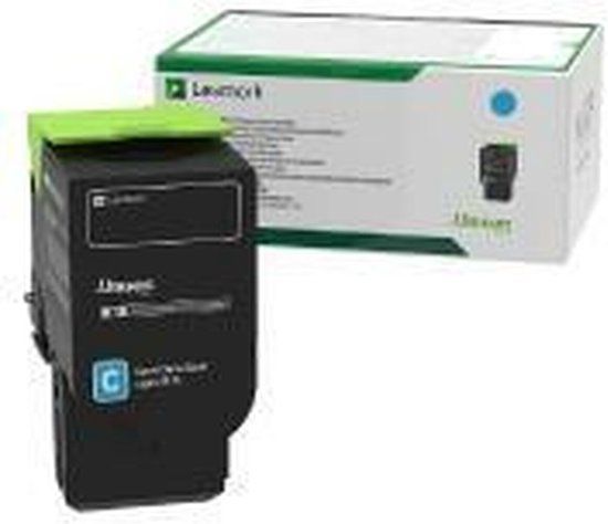 Lexmark 78C20C0 Tonercartridge Origineel Cyaan 1 stuk(s)