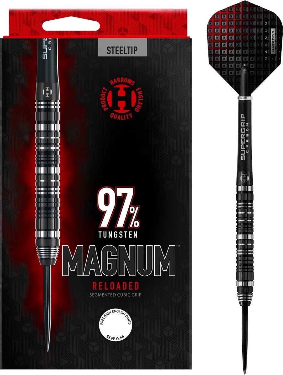 Harrows Magnum Reloaded 97% - Dartpijlen - 22 Gram