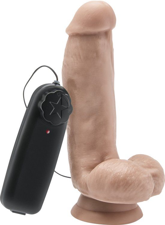 ToyJoy Get Real by ToyJoy Dildo 6in. with Balls Vibrator