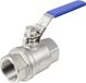 TRU COMPONENTS TC-2PC-DN40-316 TC-12770364 Vanne à boisseau sphérique standard Filetage (intérieur) : G1 1/2 64 bar (max) 1 pièce(s)