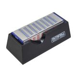 Faithfull 4-zijdige diamanten slijpsteen – Quad-Grit messen- en gereedschapsslijper met antislipbasis, 200G / 300G / 400G / 600G korrel voor beitels, schaafijzers, scharen en messen