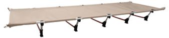 Merkloos Solidchoice - Opvouwbaar Aluminium Campingbed met Draagtas