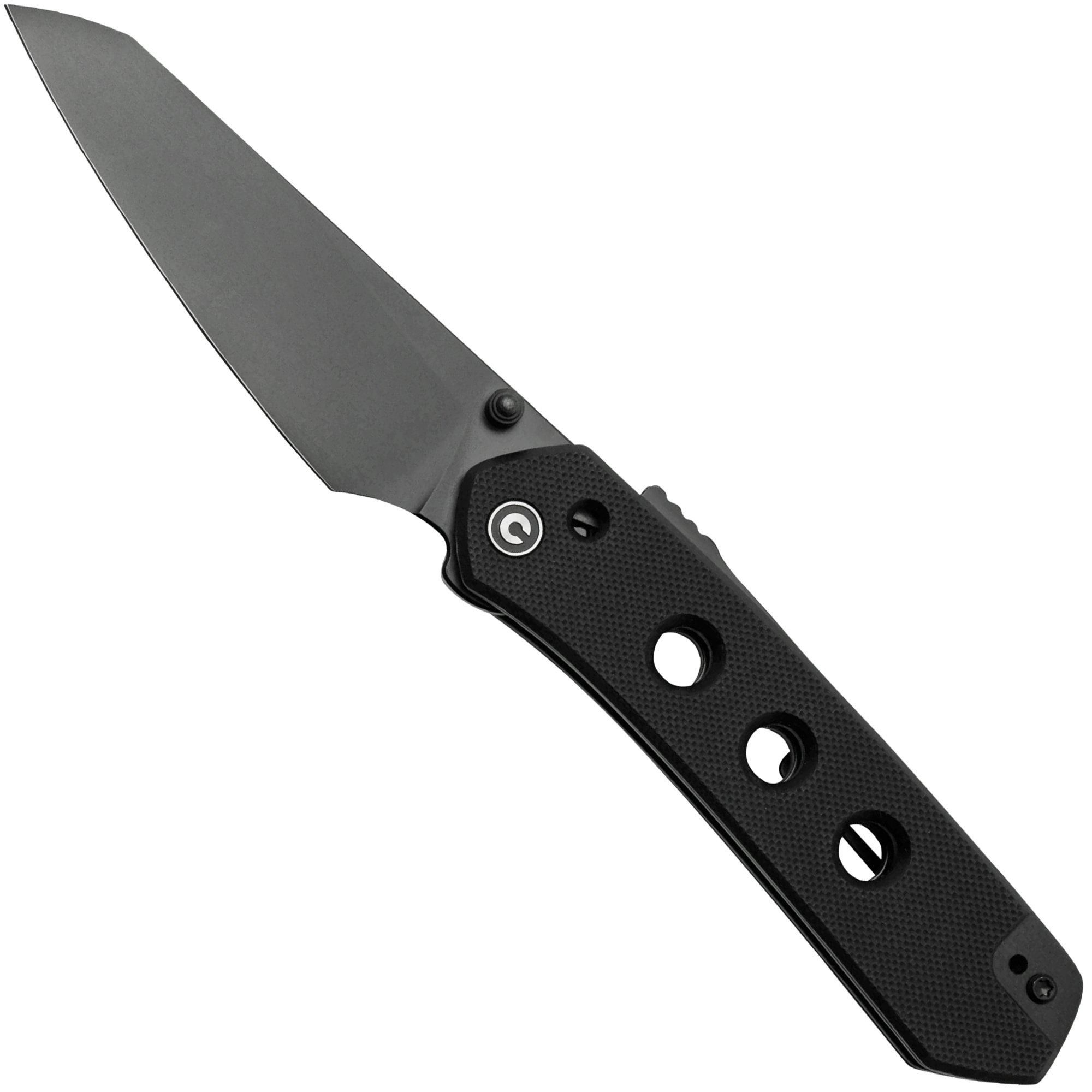 Civivi Vision FG C22036-1 Black G10 - Black Nitro-V Blade - Zakmes - Snecx Tan design