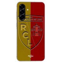 Maniacase Etui Voor Samsung Galaxy A36 RCL LENS Logo gele en rode achtergrond