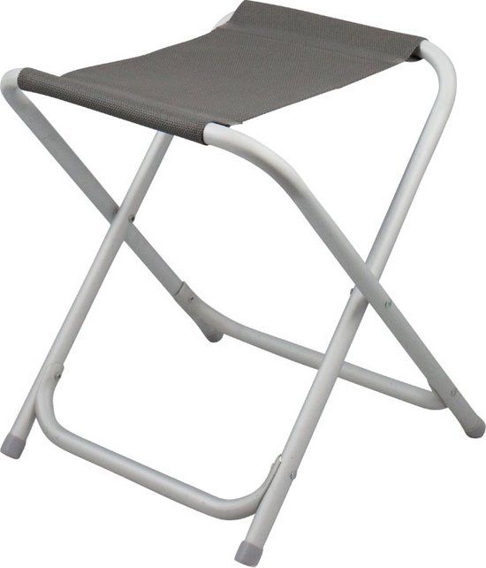 Redwood Perdido Campingstoel - Grijs - Vouwstoel - Aluminium Frame - 80 kg