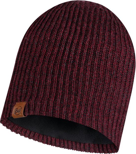 Buff - Gebreide Polar Muts Lyne voor volwassenen - Rood
