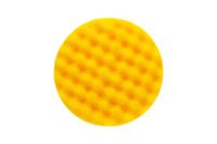 Mirka Polijstsponsschuim Ø180mm x 25mm Geel Gegolfd