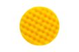 Mirka Polijstsponsschuim Ø180mm x 25mm Geel Gegolfd