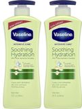 Vaseline Soothing Hydration With Pump Body Lotion - 2 x 600 ml