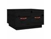 Maison Exclusive - Table basse, noir, 60x53x35 cm, pin massif