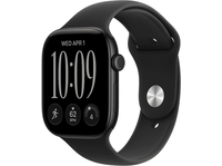 Apple Watch Series 12 GPS 46mm Black Aluminium Case Sport Band S/M Smartwatch
