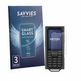 Savvies 3 Stuks Screenprotector - HMD Terra M - Glas Transparant