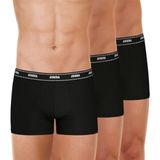 Athena - Set van 3 boxershorts voor heren My Petit Prix - Stretch katoen - Oeko-Tex Standard 100, zwart/zwart/zwart. zwart of wit, S