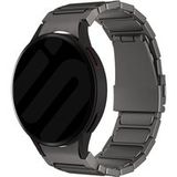 Strap-it Samsung Bracelet titane 'One push' Samsung Galaxy Watch FE (graphite)