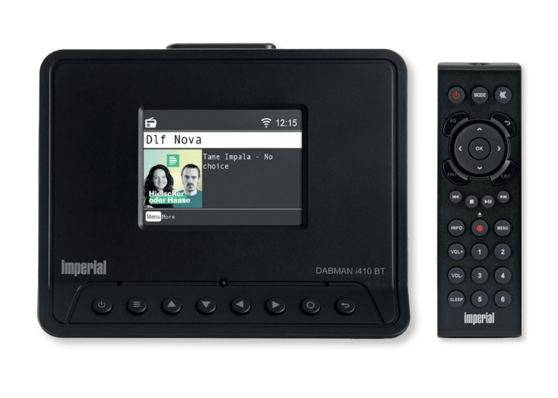 Telestar IMPERIAL DABMAN i410 BT Internet Radio - DAB+ - FM - Bluetooth - Zwart