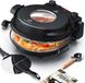 KESSER® Pizzaoven – 5 Warmtestanden tot 400°C – 15 Min Timer – 32 cm Pizzasteen – Inclusief Receptenboek