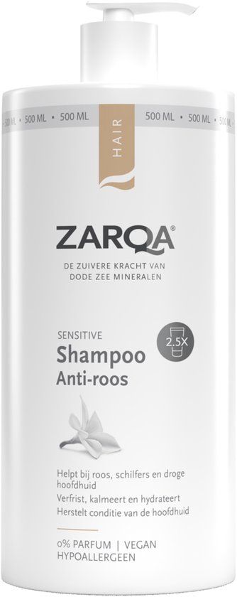 ZARQA Anti-Roos Shampoo Sensitive - 500 ml