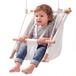 VEVOR balançoire pour bébé 3 en 1, balançoire pour enfant, balançoire suspendue en toile (30 kg), blanc