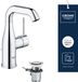 GROHE Essence Wastafelkraan - Chroom - Met Trekwaste - Draaibare Uitloop