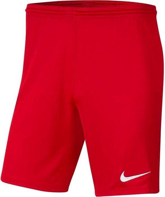 Nike Park III Short Heren - Maat S - Rood