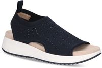 Caprice Dames Sandaal 9-28706-42 867 G-breedte Blauw Maat: 39 EU