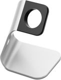 By Qubix - Apple Watch houder - Aluminium Dock station - Zilver
