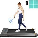 StarTech Bol Loopband voor onder het bureau - Opvouwbare Wandelband - Zonder Leuning - Compact - Draagvermogen 100 kg - Voor Kantoor & Thuis - Voor Wandelen & Hardlopen - Zilver