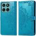 imoshion Hoesje - Geschikt voor Motorola Edge 60 Fusion - Mandala Bookcase - Turquoise