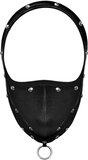 Male Power Triton Mask - Black - One Size