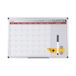 Bi-Office Magnetische Maandplanner Met Geanodiseerd Aluminium Omlijsting, Magnetisch Oppervlak Van Gelakt Staal, 60 x 45 cm