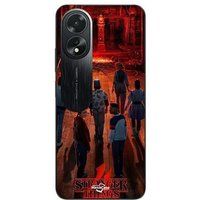 Oppo Etui Oppo A58 serie Stranger Things seizoen 4 Maniacase