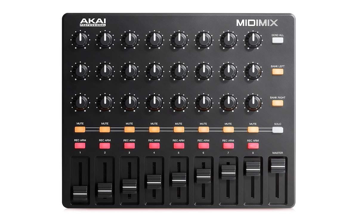Akai MIDImix - DAW controller - Zwart/Rood