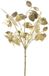 Countryfield kunsttak/kunstbloem - Lunaria - metallic goud - 40 cm - kunststof