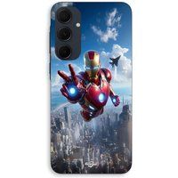 Maniacase Coque Pour Samsung galaxy A35 Iron Man Attaque