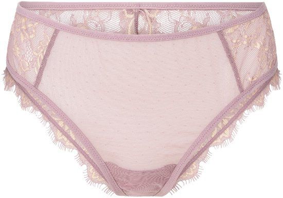LingaDore String Taupe Dames Maat L Roze