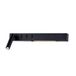 VK Lighting Bar - applique murale avec liseuse à gauche - 40 x 17 x 5 cm - 3W + 2x6W LED inclus - noir