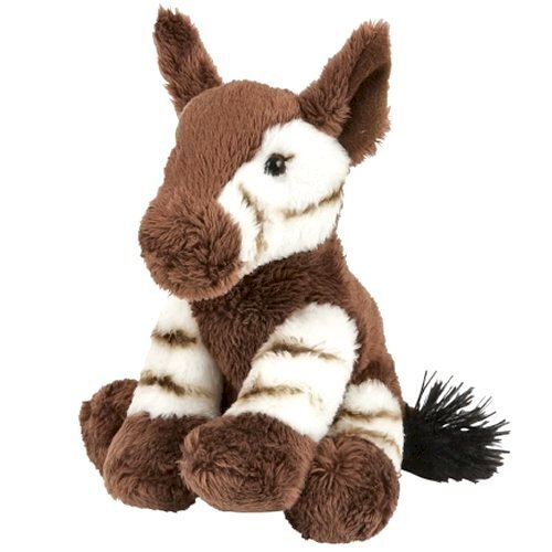 Ravensden Zittende okapi knuffel 15 cm - cadeau-idee - geschikt voor alle leeftijden (0+)