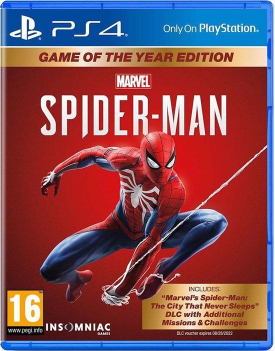 Sony Marvel's Spider-Man - Game of the Year Edition - PS4