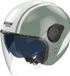 Nolan N20-2 Visor Dolce Vita 360, casque ouvert, couleur: Gris/Blanc, taille: M