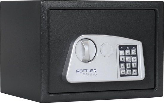 Rottner Meubelkluis Jupiter 3 - Elektronisch Slot - Antraciet - 25x35x28cm