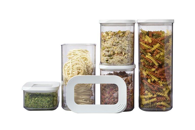 Rosti Mepal Mepal Modula Starterset Bewaardozen - 5-delig - Wit